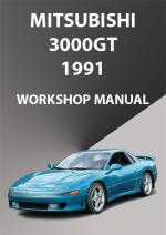 Mitsubishi 3000GT 1991 Workshop Manual